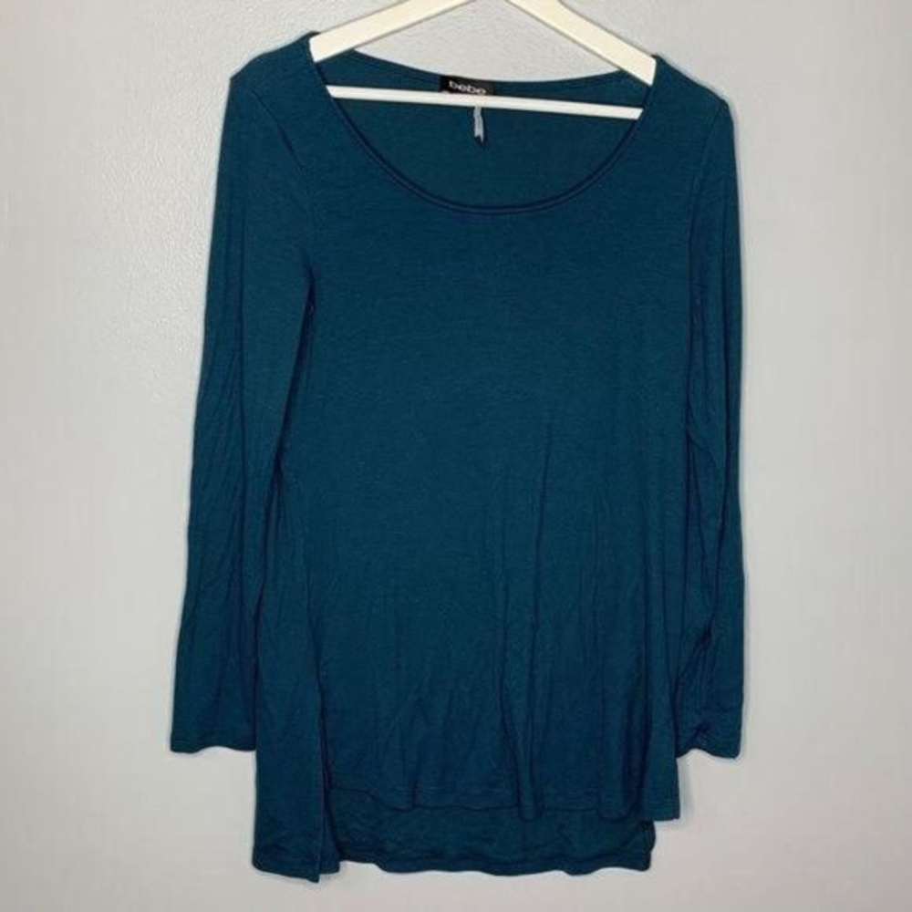 Bebe Teal Mini Dress Tunic‎